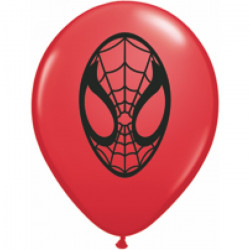 5 '' Balloon Spider Man Red